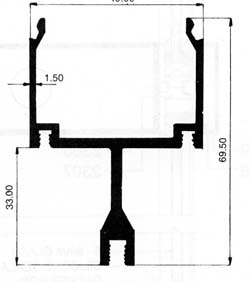 alumunium Curtain Wall-Curtain Wall Group 2205